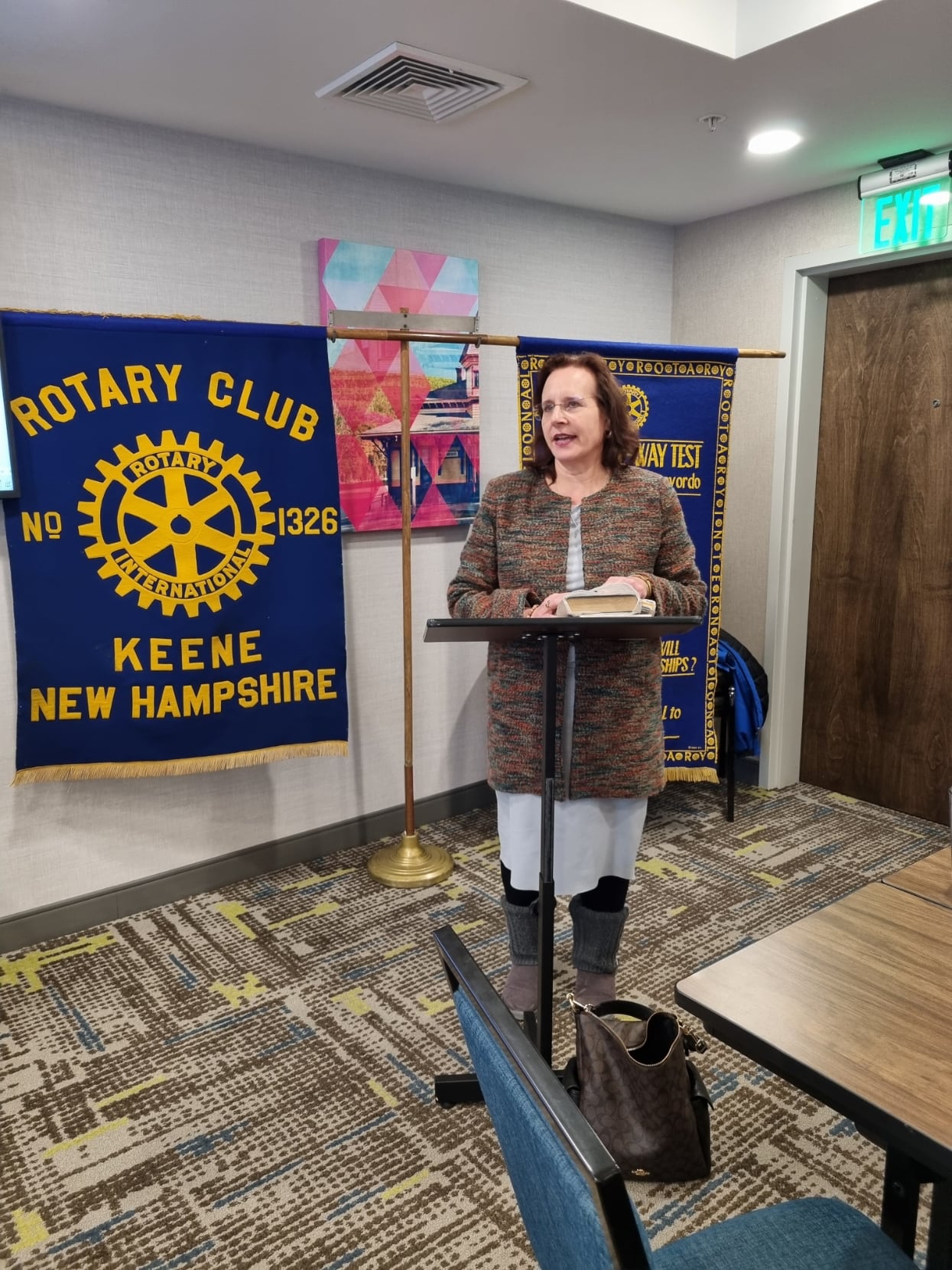 Rotary Keene New Hampshire - Beth Ann Hooper - The Roots That Clutch
