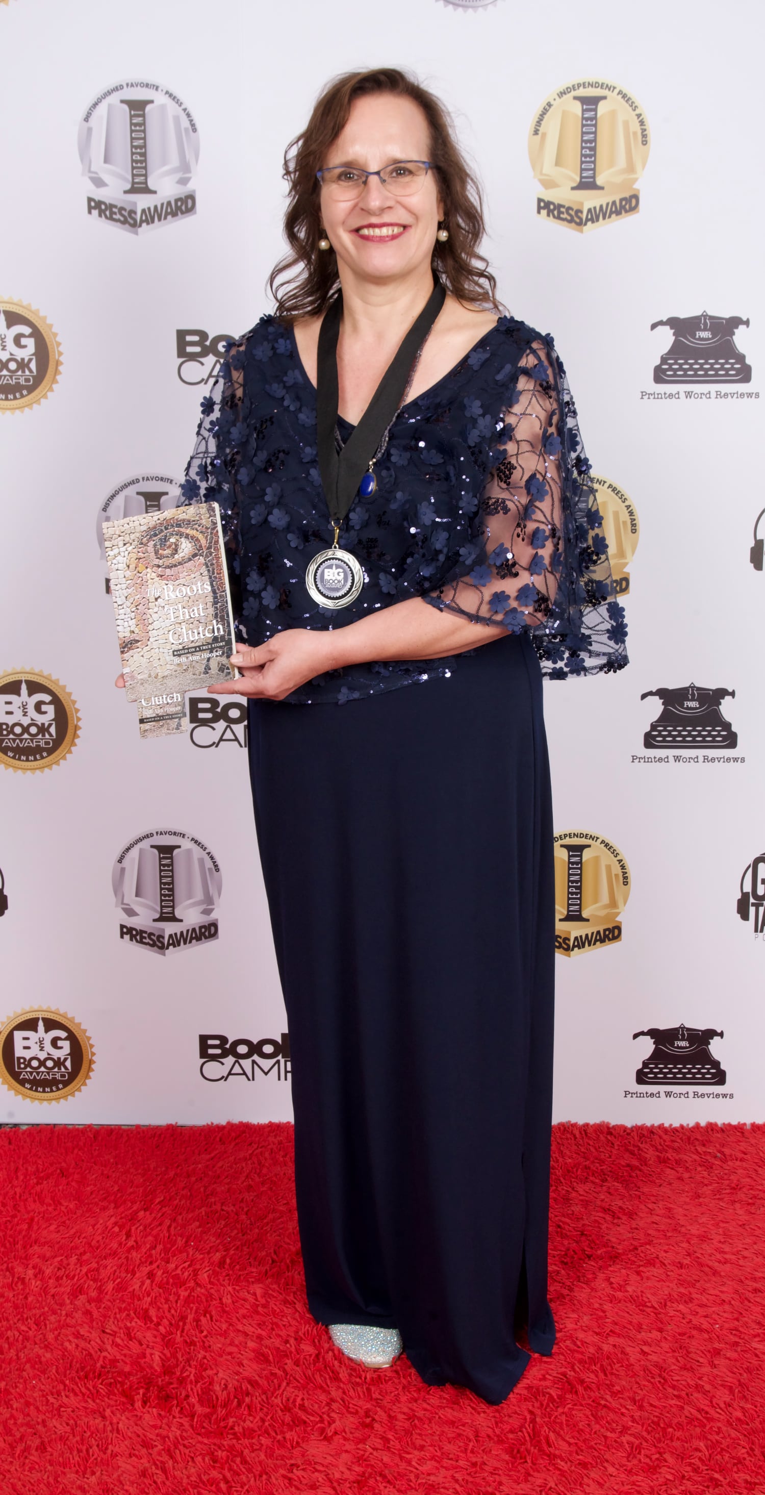 NYC Big Book Award ceremony, Newark, New Jersey - Beth Ann Hooper - The Roots That Clutch