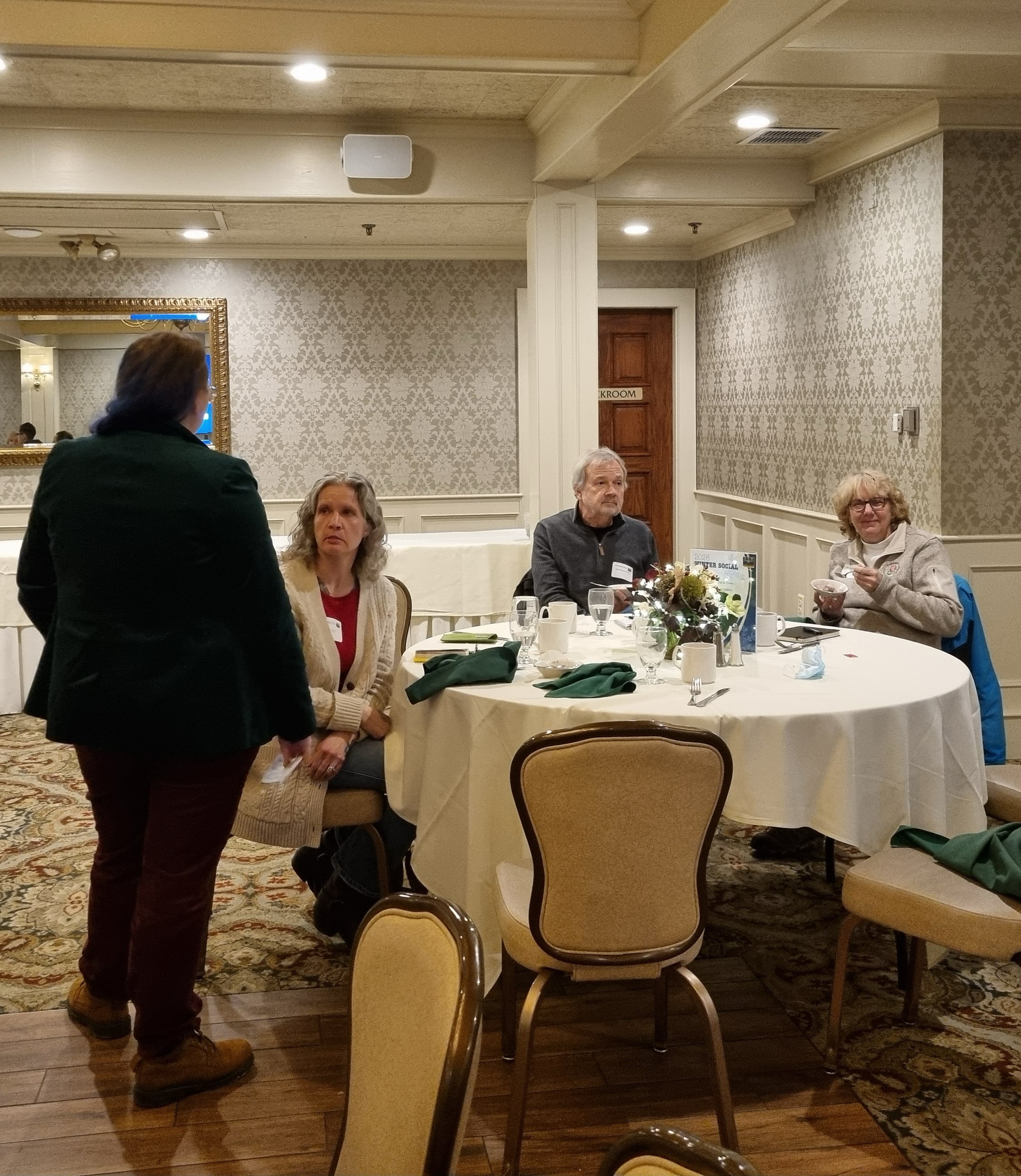 New Hampshire Writers' Project Winter Social, Manchester, New Hampshire - Beth Ann Hooper - The Roots That Clutch